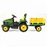 Электромобиль трактор Peg-Perego JD TRACTOR 6V ED1167 - миниатюра №3